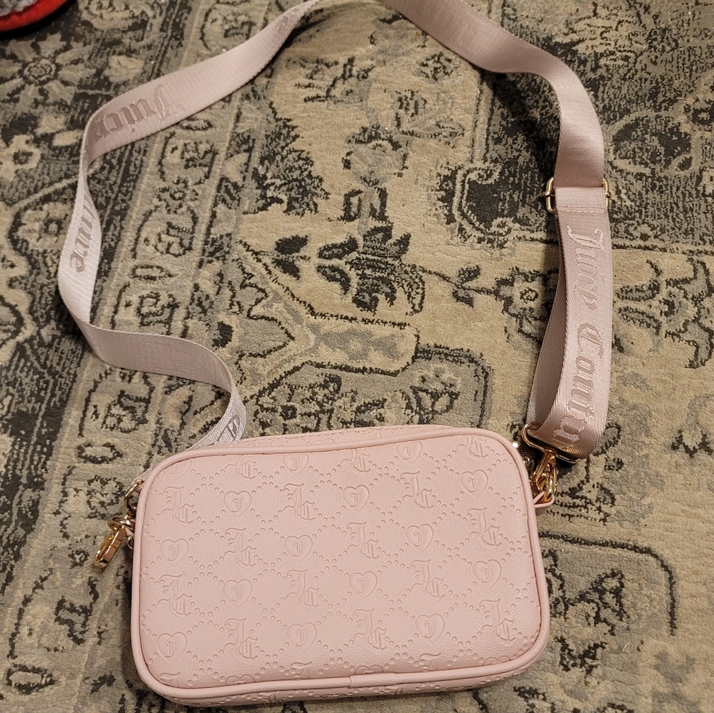 Juicy Couture Pink Dusty Blush Slim Camera Bag - Picture 2 of 7